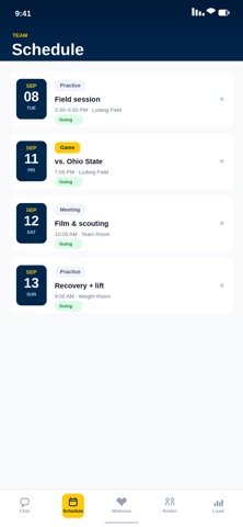 FC Manager — Team Hub Screenshot 2 of 5