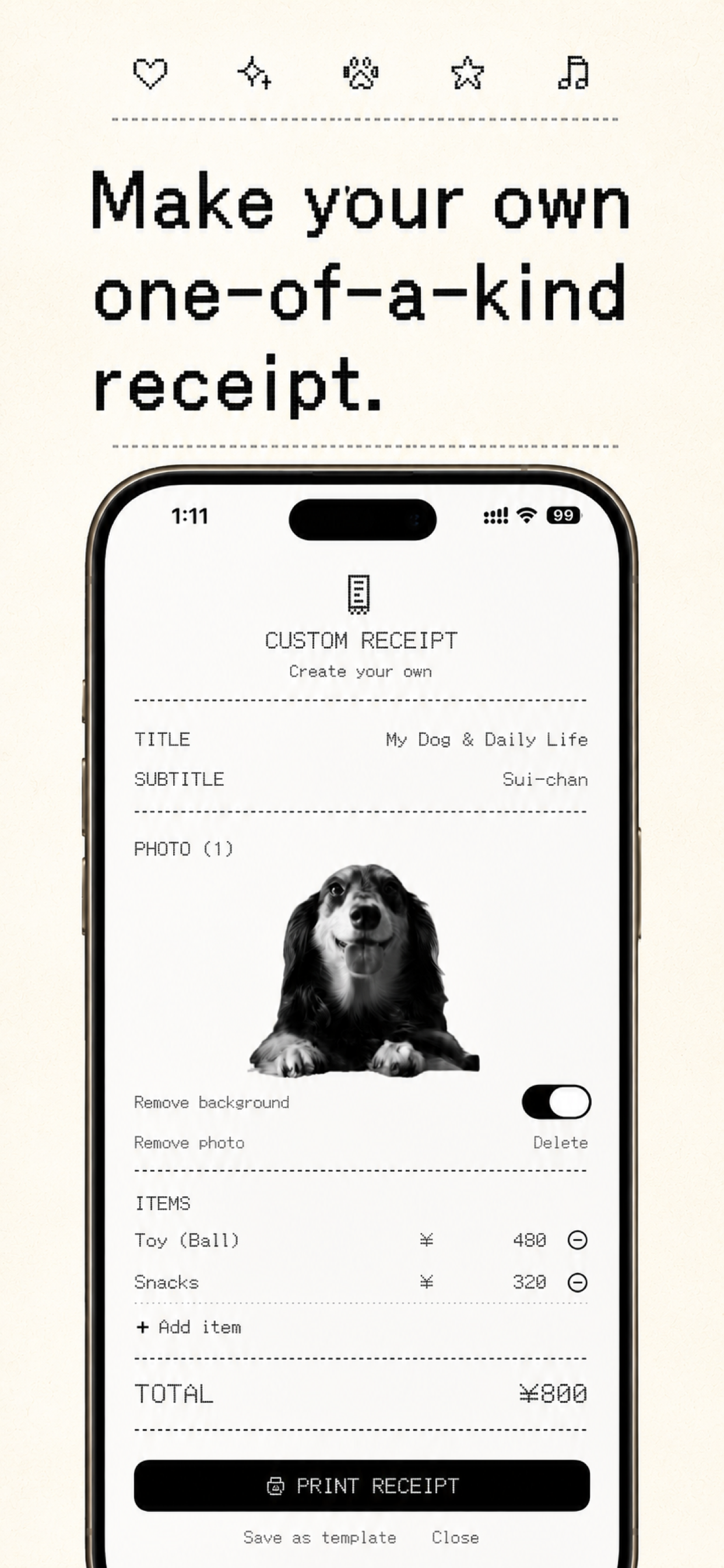 YOU Receipt: Receipt Maker screenshot 3