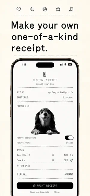 YOU Receipt: Receipt Maker screenshot 3