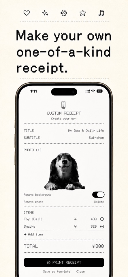 YOU Receipt: Receipt Maker screenshot 3