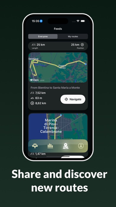 Motor bike Tracker - RideLog Screenshot
