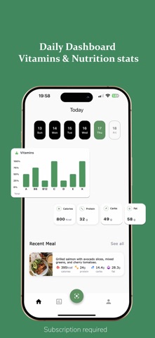 Vit AI: Nutrition Tracker Screenshot 2 of 5
