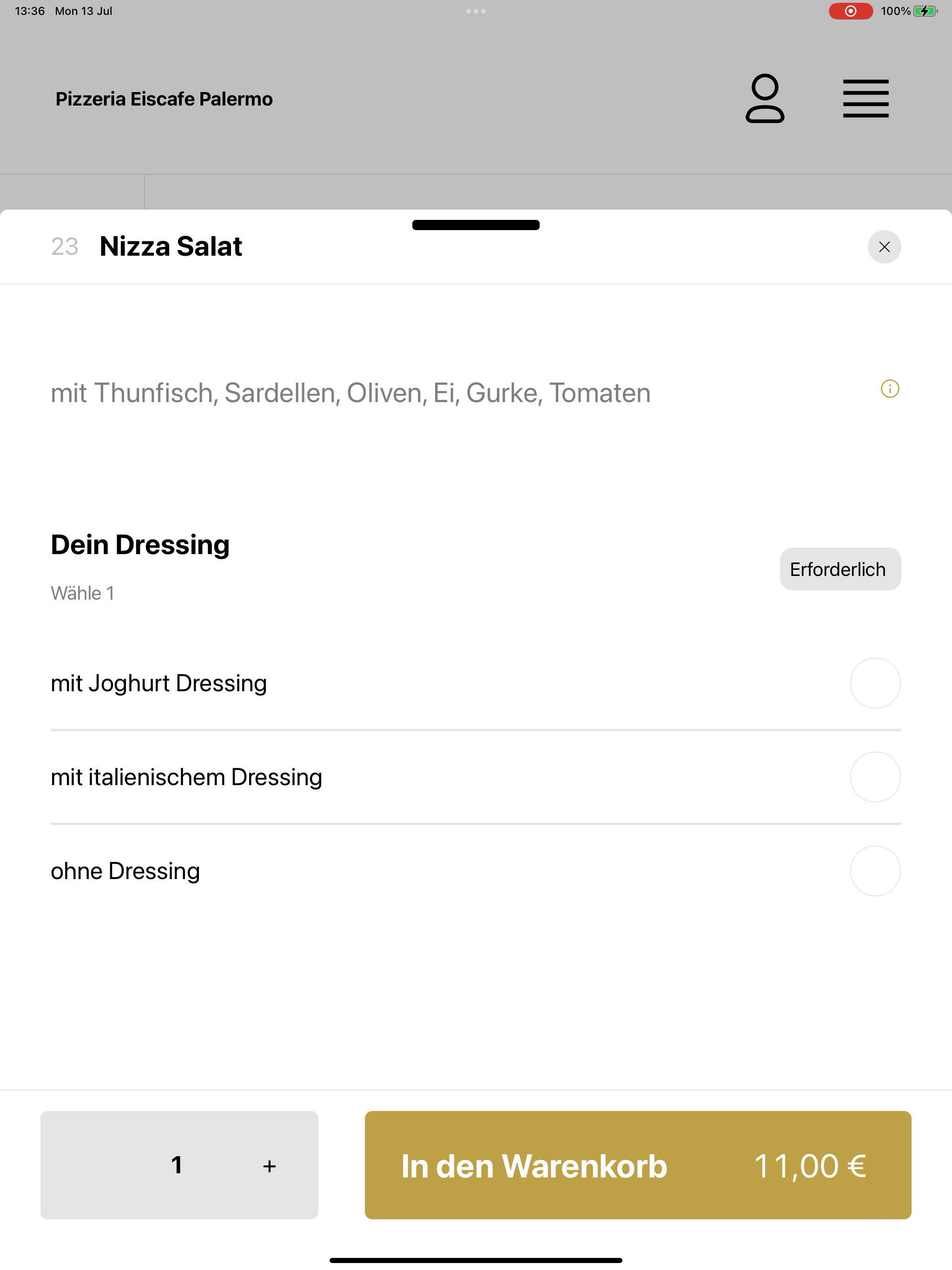 Pizzeria Eiscafe Palermo screenshot 15