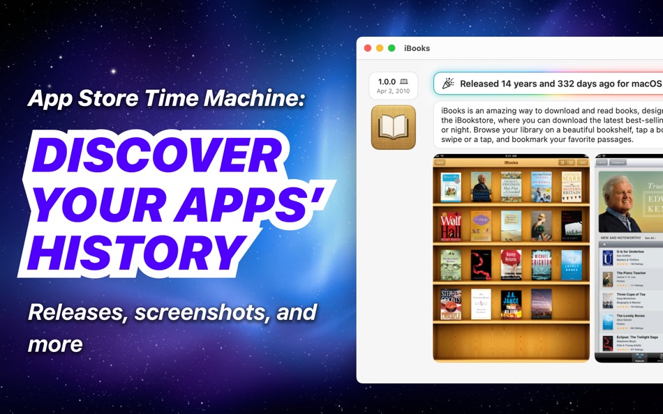 AppHistory: App Changelog (macOS) بواسطة: Mika Kruschel