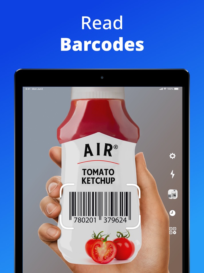 #2. QR Code Reader,Barcode Scanner (iOS) 由: Air Apps Systems