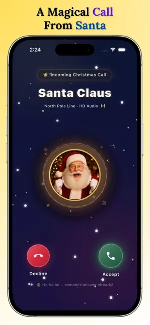 Santa Call: Talk to Santa App screenshot 2