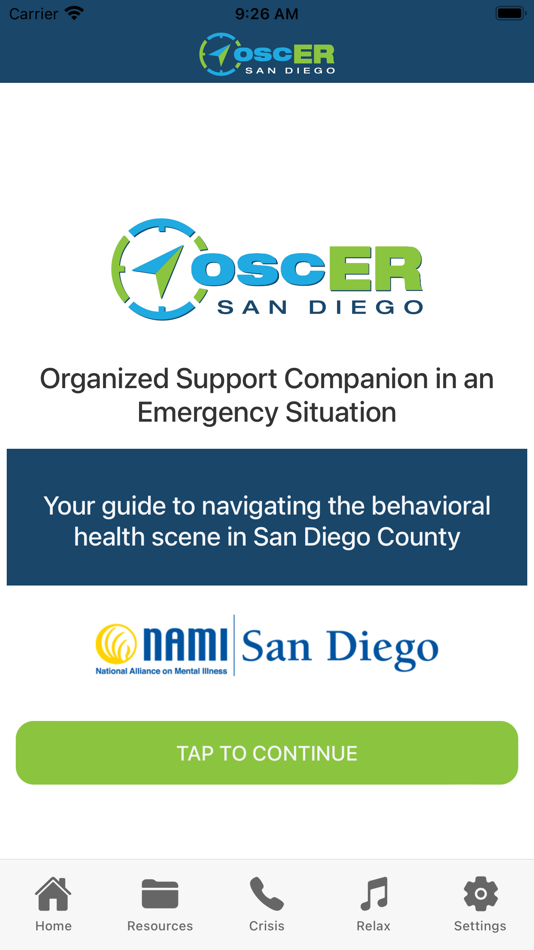 oscER San Diego - 5.2.2 - (iOS)