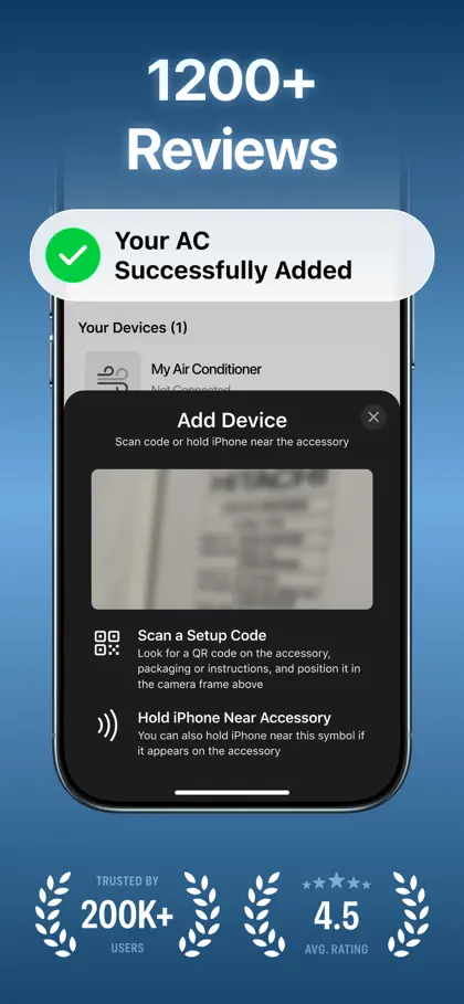 Screenshot 5 di 5 di Smart AC Remote & Room Control