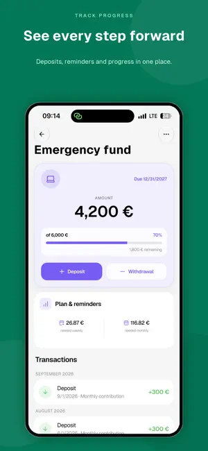 Money Envelopes: Savings screenshot 2