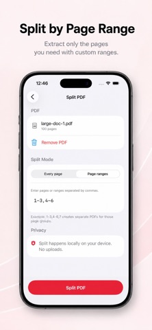 Split Merge PDF screenshot