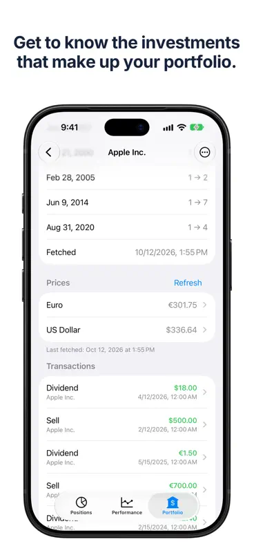 Profit: Portfolio Performance screenshot 9 of 10