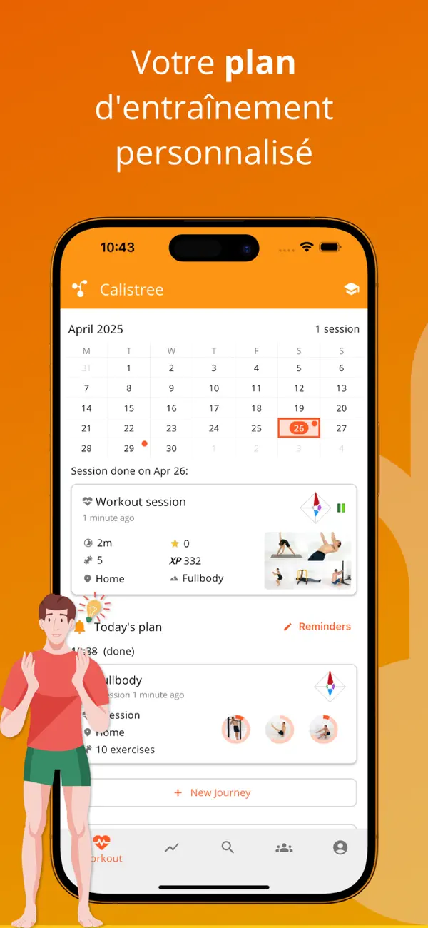 Screenshot #1 pour Calistree | Gym à la maison