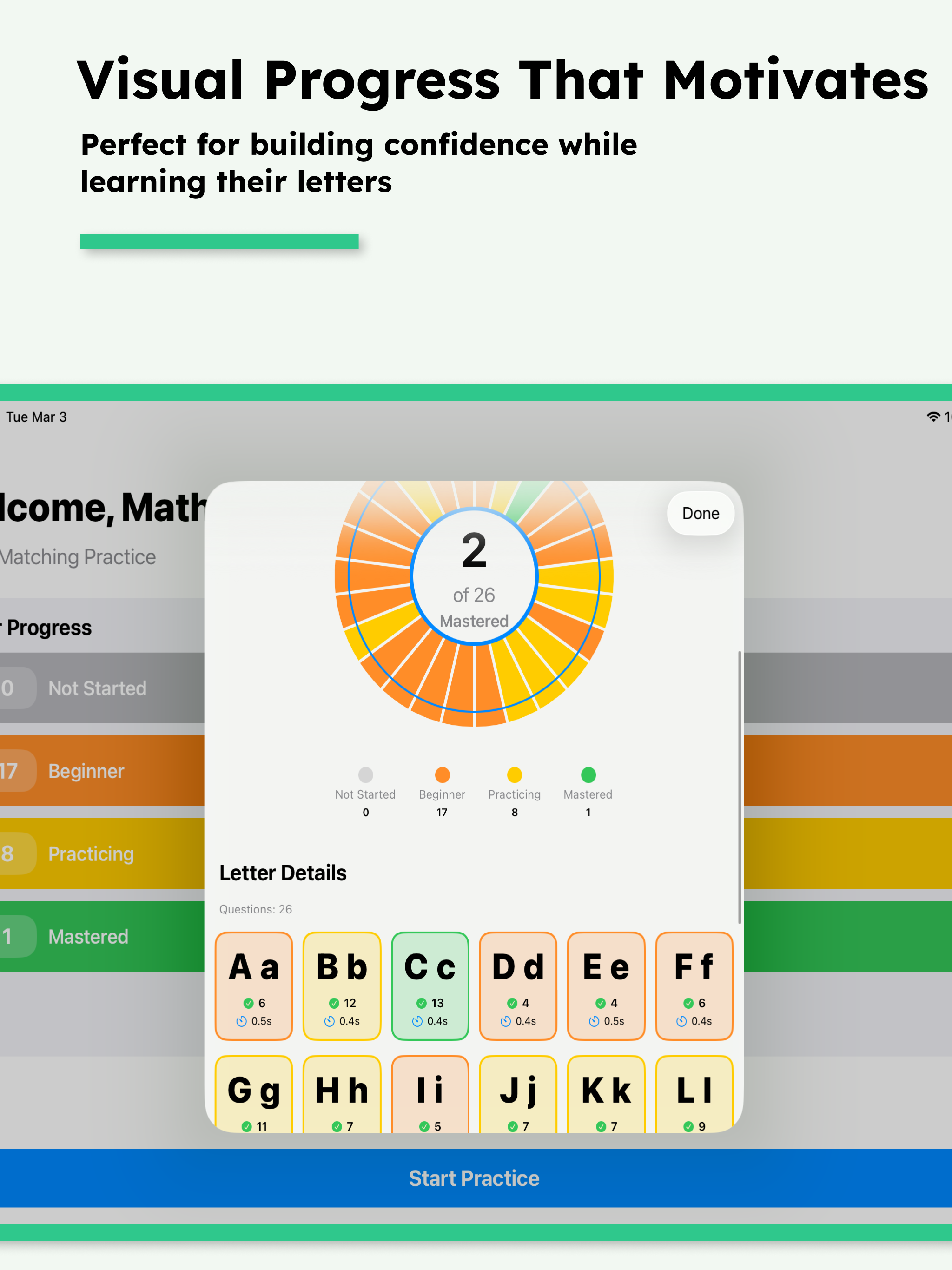 Fasty Letters: Kids ABC Game