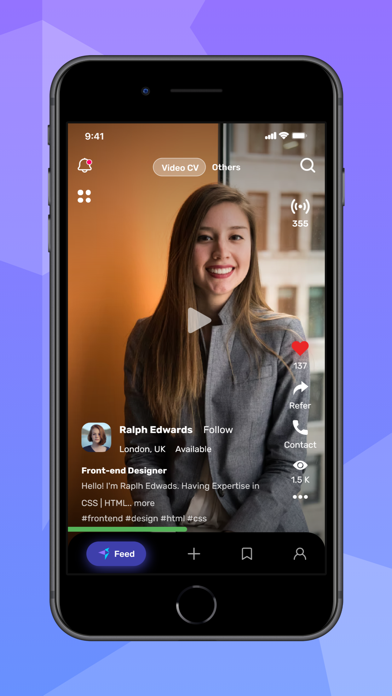 prolli iPhone screenshot 1 - Social Networking app