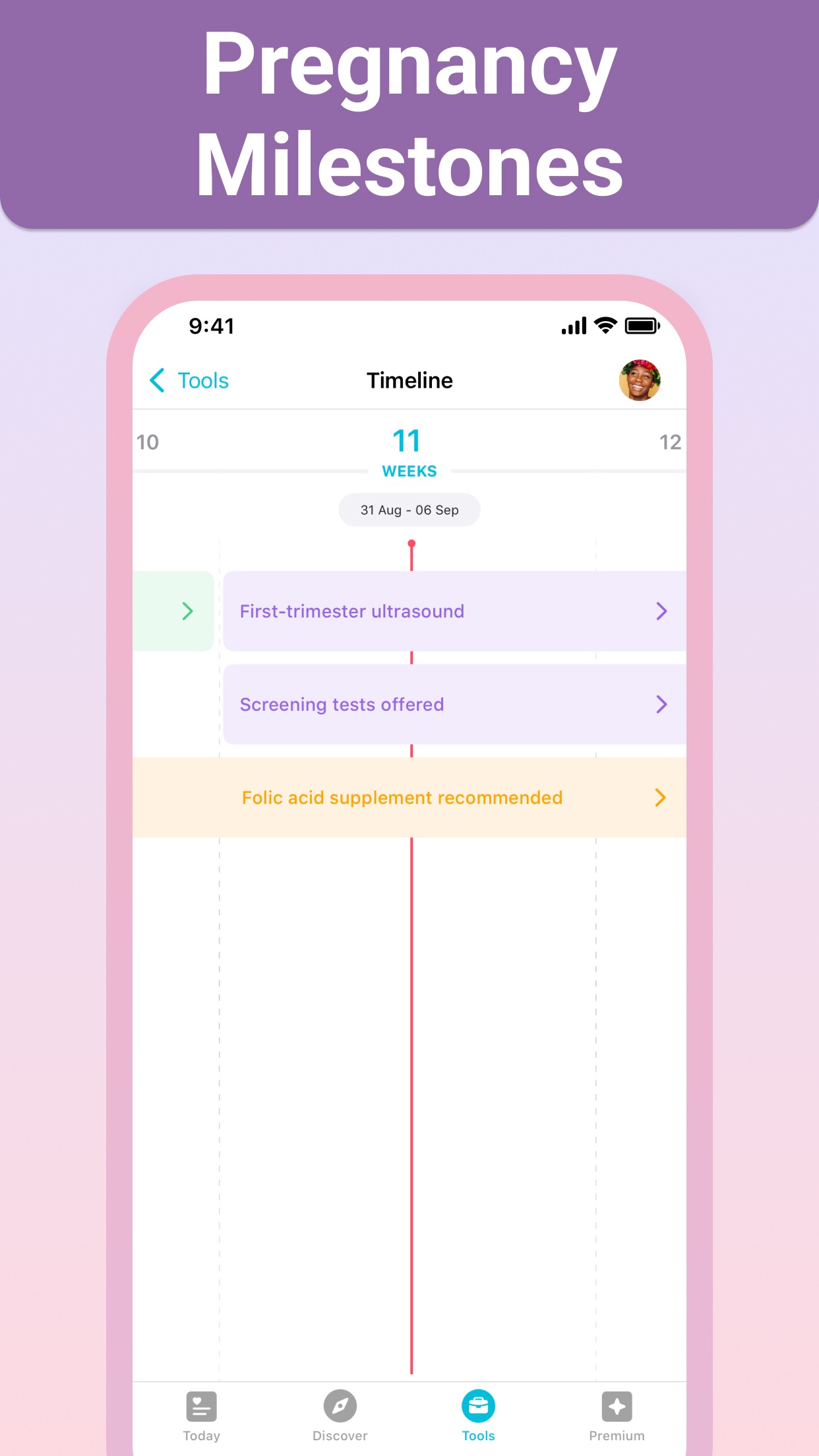 Pregnancy + | Tracker App screenshot 4