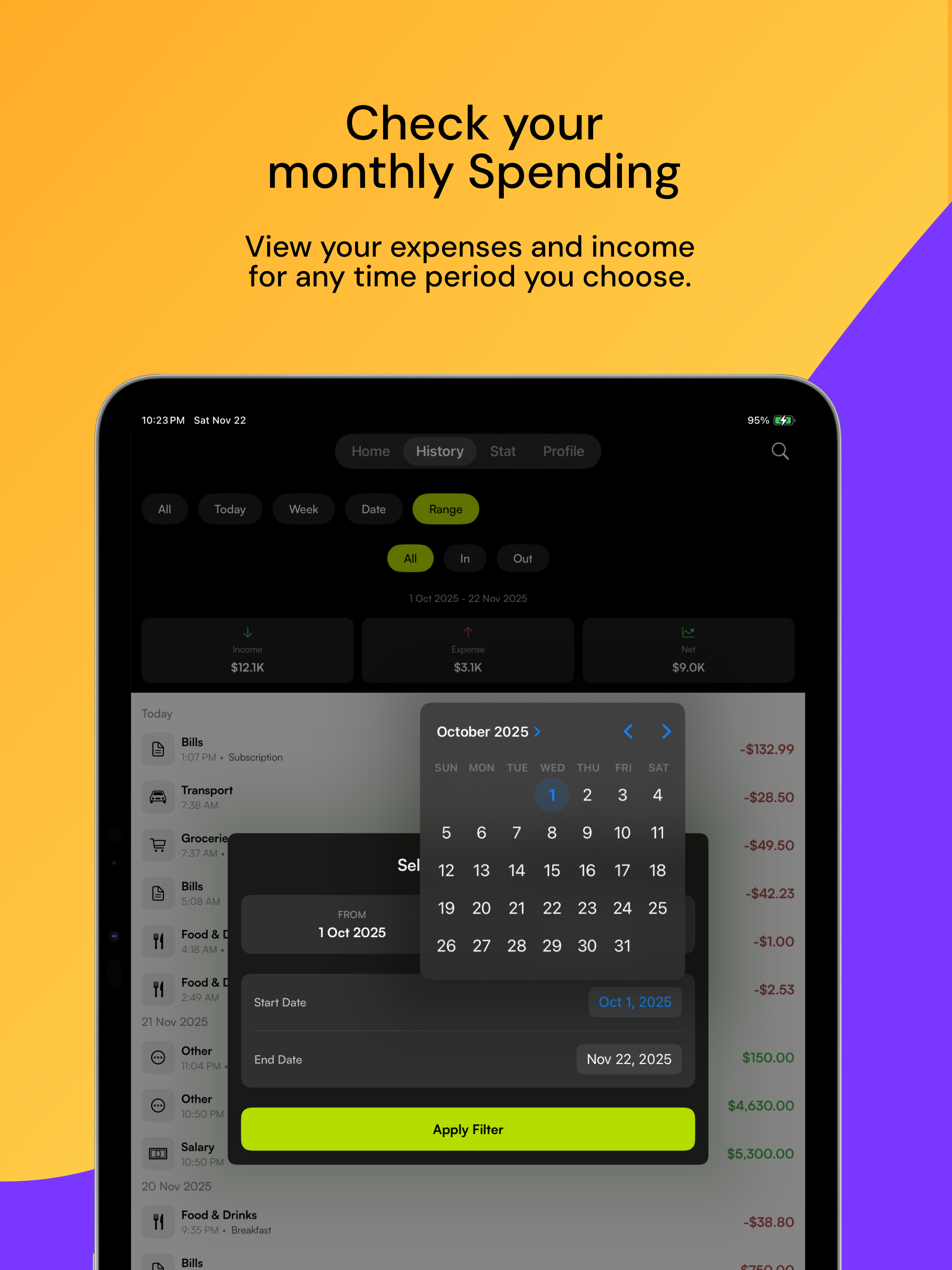 Expense Tracker - Expensiya screenshot 13