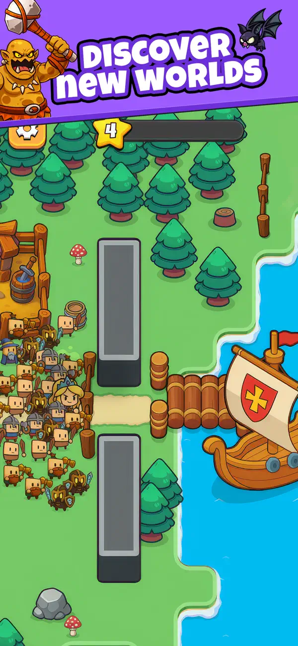 Tiny Heroes: Idle Boss Fight Hack screenshot 3 - iOS game interface