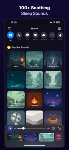 Softly: Sleep & Relax Sounds Screenshot 1 of 7