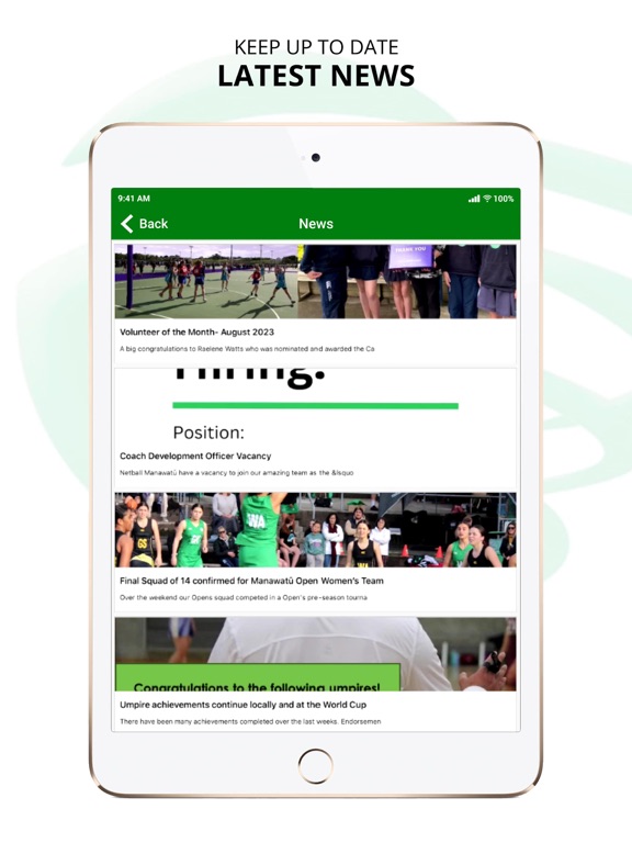 Screenshot #5 pour Netball Manawatu