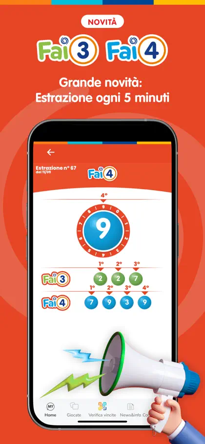 Screenshot 4 von 6 zu My Lotteries: Verifica Vincite