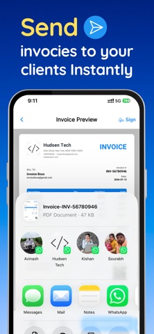 Invoice Boss: Estimate Maker screenshot