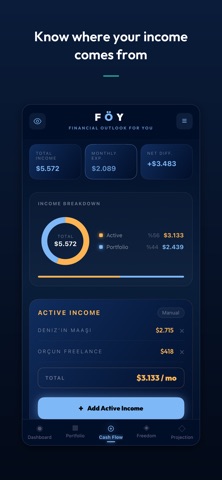 FOY: Portfolio Tracker & FIRE Screenshot 7 of 9