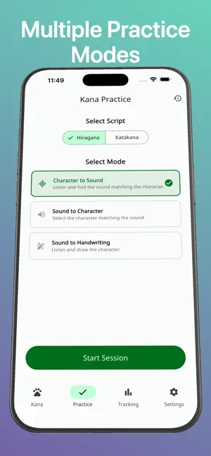 Kana Master - Learn Japanese screenshot 4