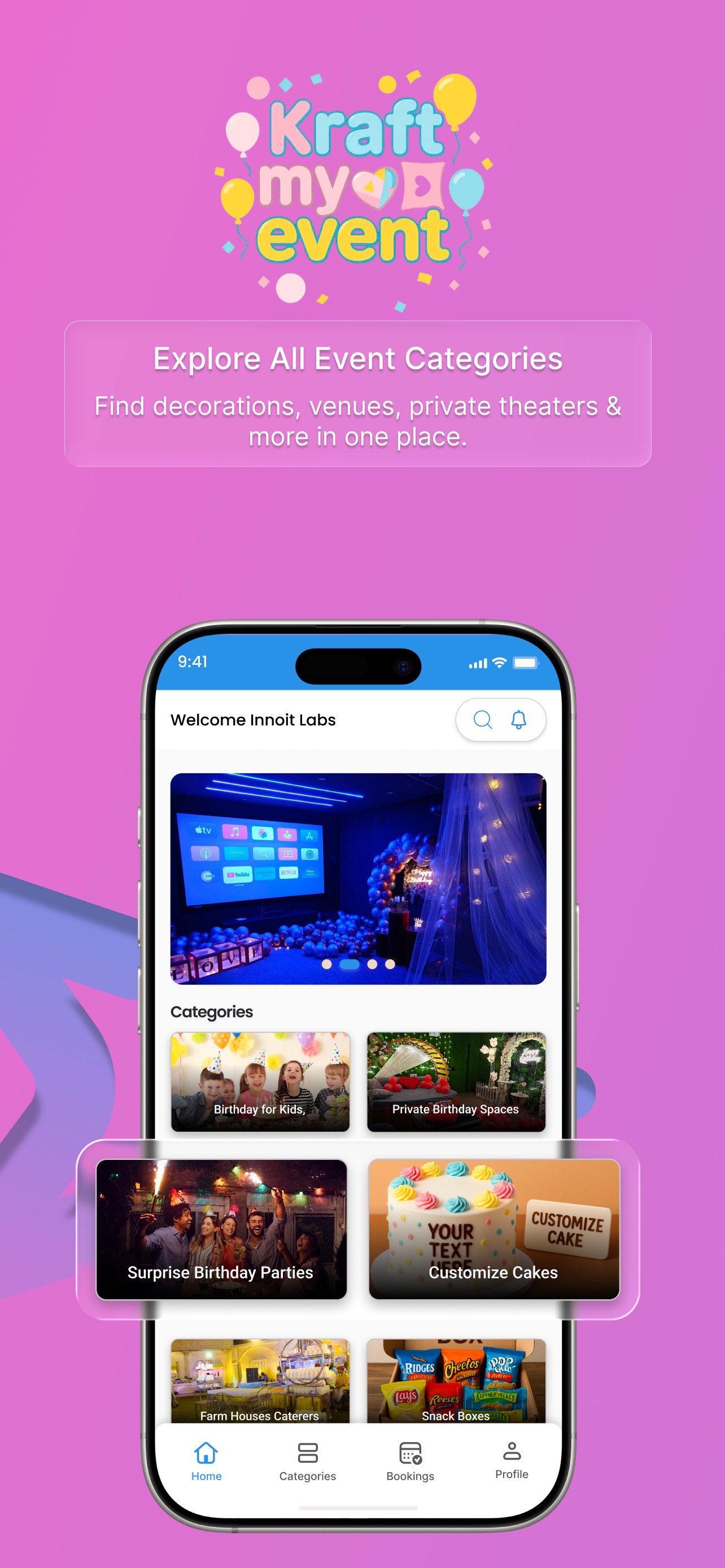 Screenshot 1 of KraftMyEvent