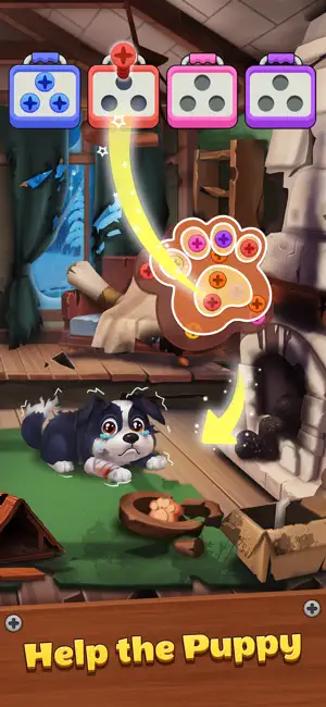 Screw Up Family: Story Puzzle screenshot 1