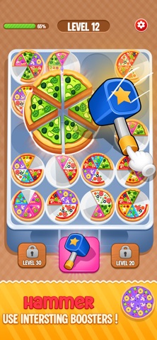 Pizza Match: Slice Sort 3D Screenshot 4 of 4