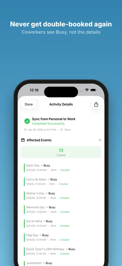 Calendar Copilot screenshot 1