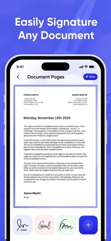 DigiSign - Sign PDF & Document - Reference App | MWM