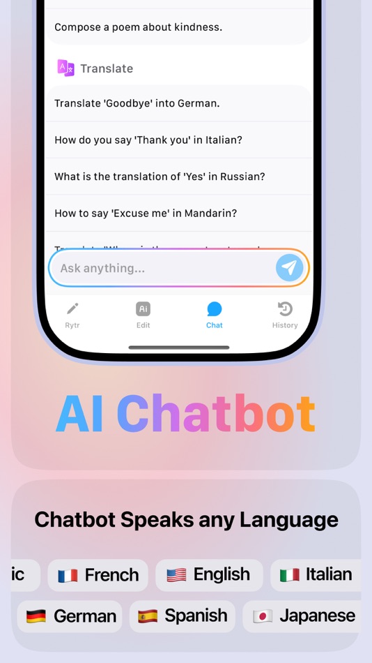 #4. AI Writing Assistant: Raytr (iOS) 由: Aghdas Yilmaz