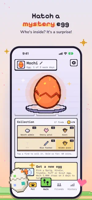 Step Tomo: Step Counter Pet screenshot 2