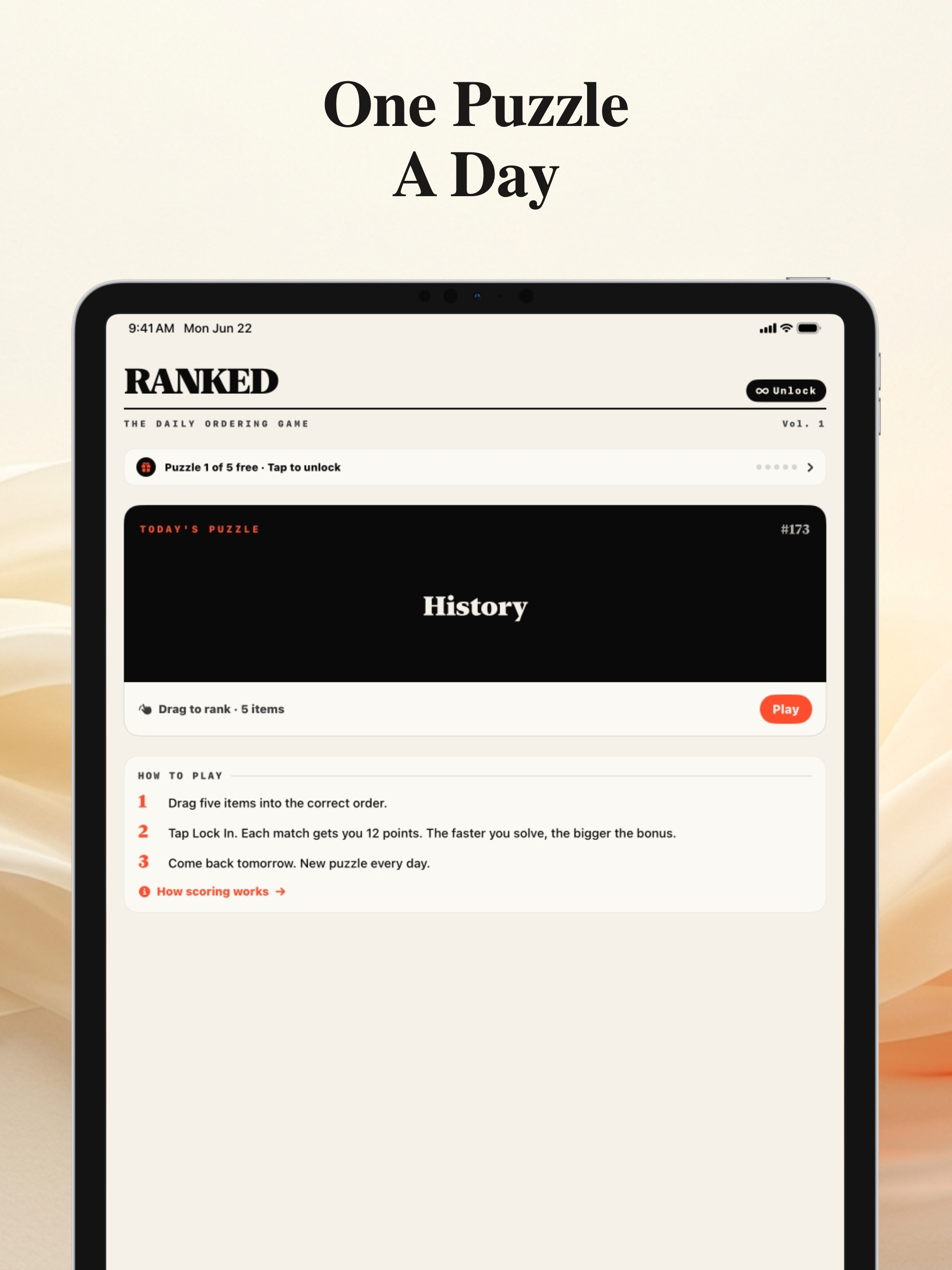 Ranked: Daily Puzzle screenshot 6