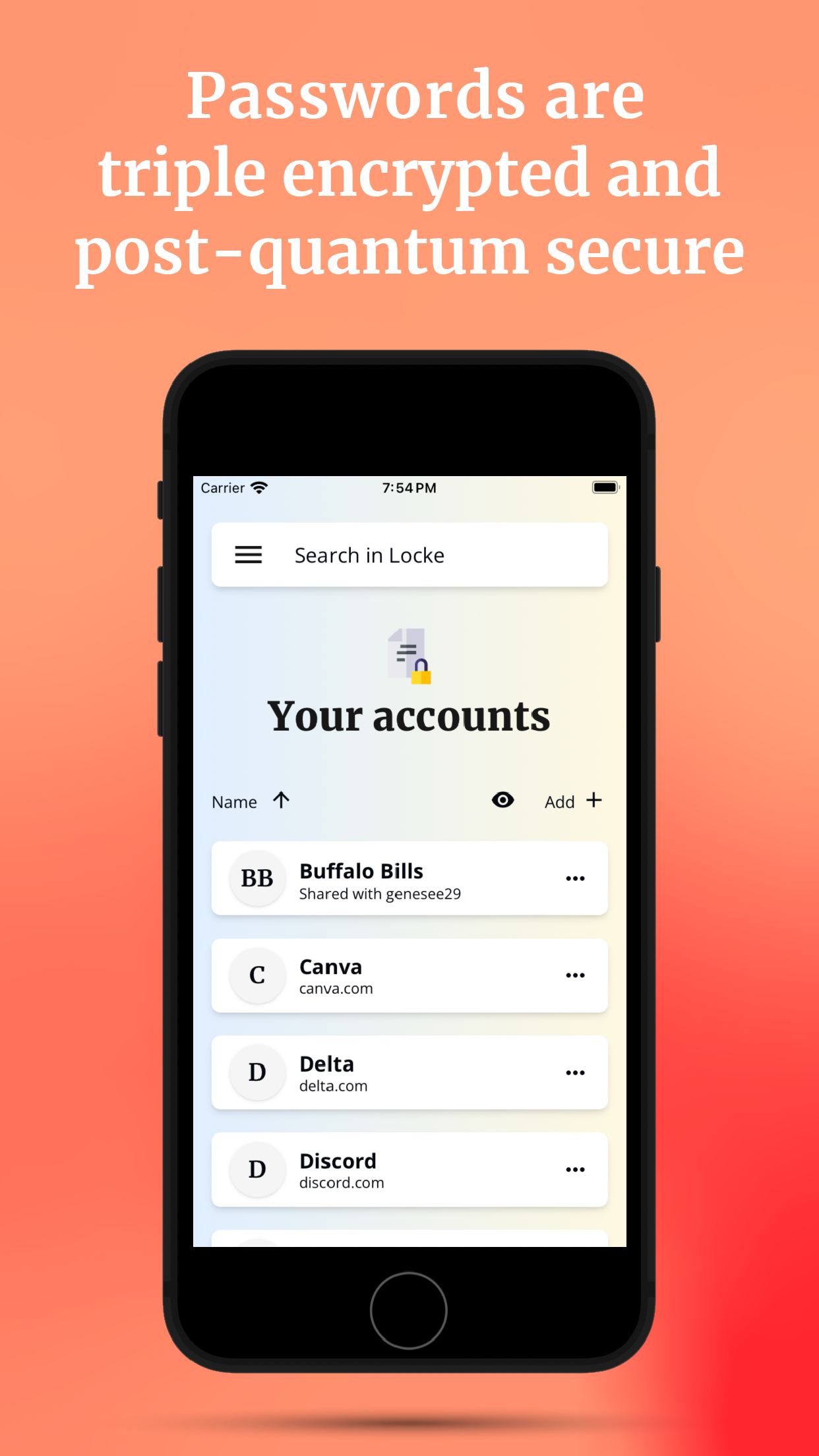Locke Password Manager