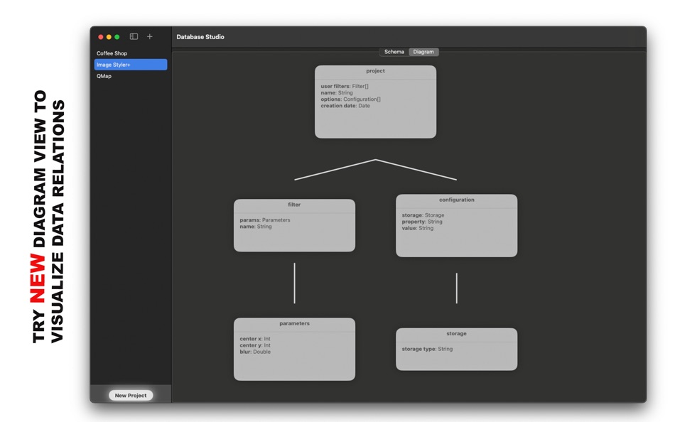 #2. Database Studio (macOS) Por: 腾 崔