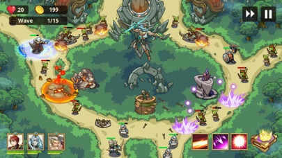 Screenshot #1 pour Kingdom War: Tower Defense TD