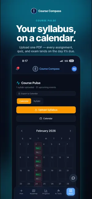 Course Compass: Academic AI screenshot 3
