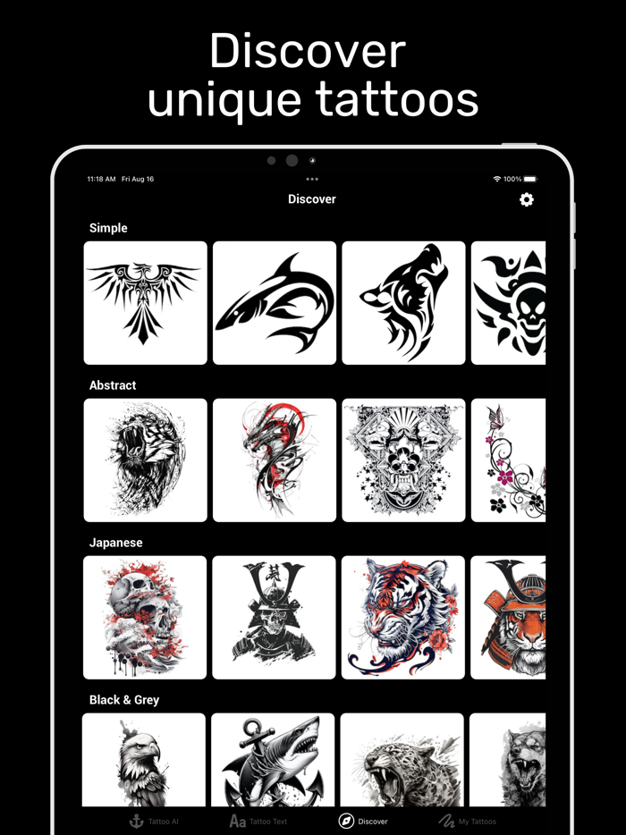 Tattoo AI  Tattoo Generator