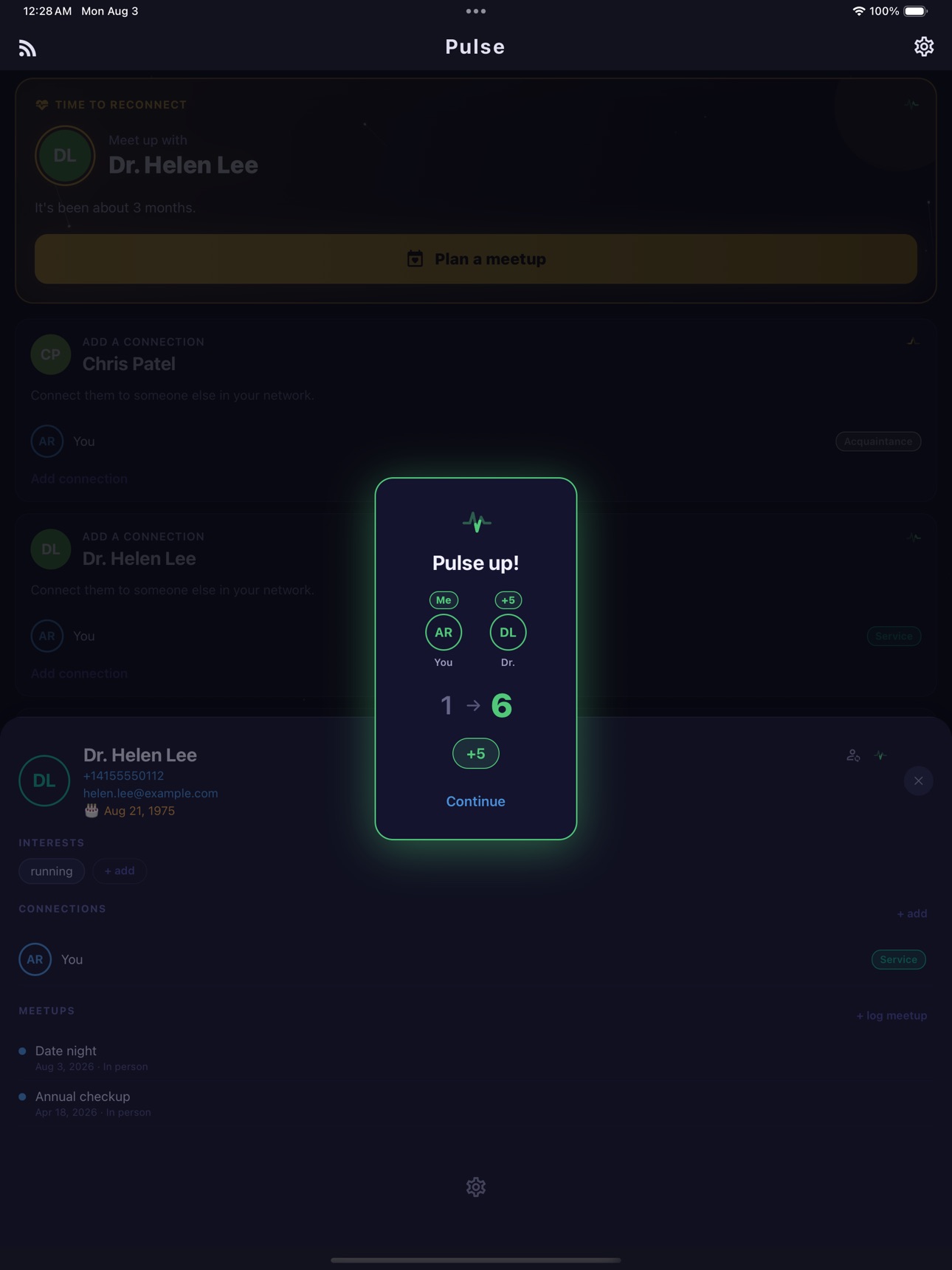 Screenshot 6 of Pulse: Never Forget a Name
