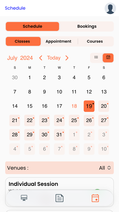 Mark Washington Basketball iPhone screenshot 1 - Sports app