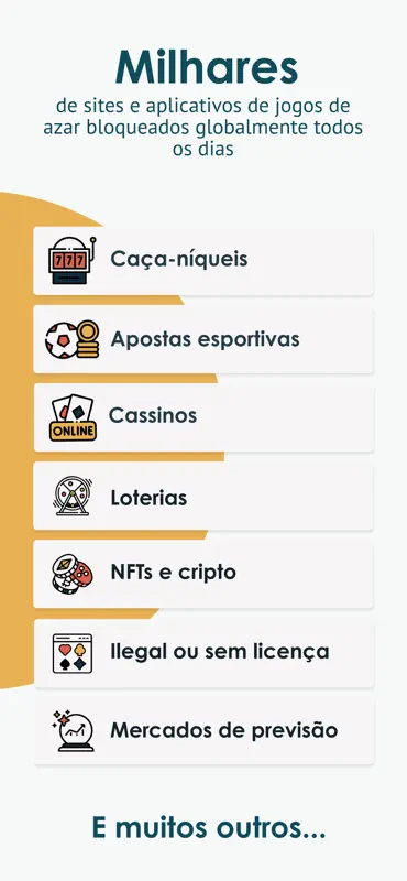 Bloqueie apostas - Gamban screenshot 3 of 8