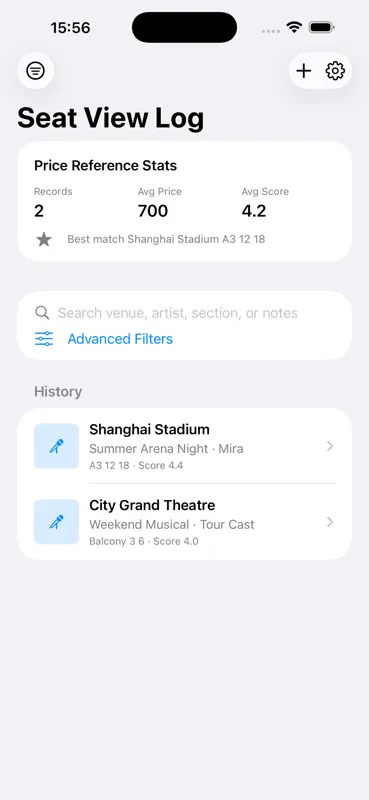 Seat View & Ticket Price2026 screenshot 2 of 4