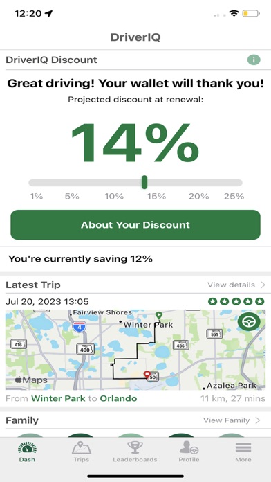 COUNTRY Financial DriverIQ Screenshot