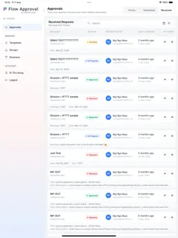 Flow Approval screenshot 7