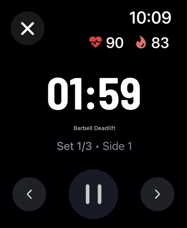 Apple Watch screenshot