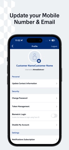 NBK Egypt Mobile Banking Screenshot 7 of 7