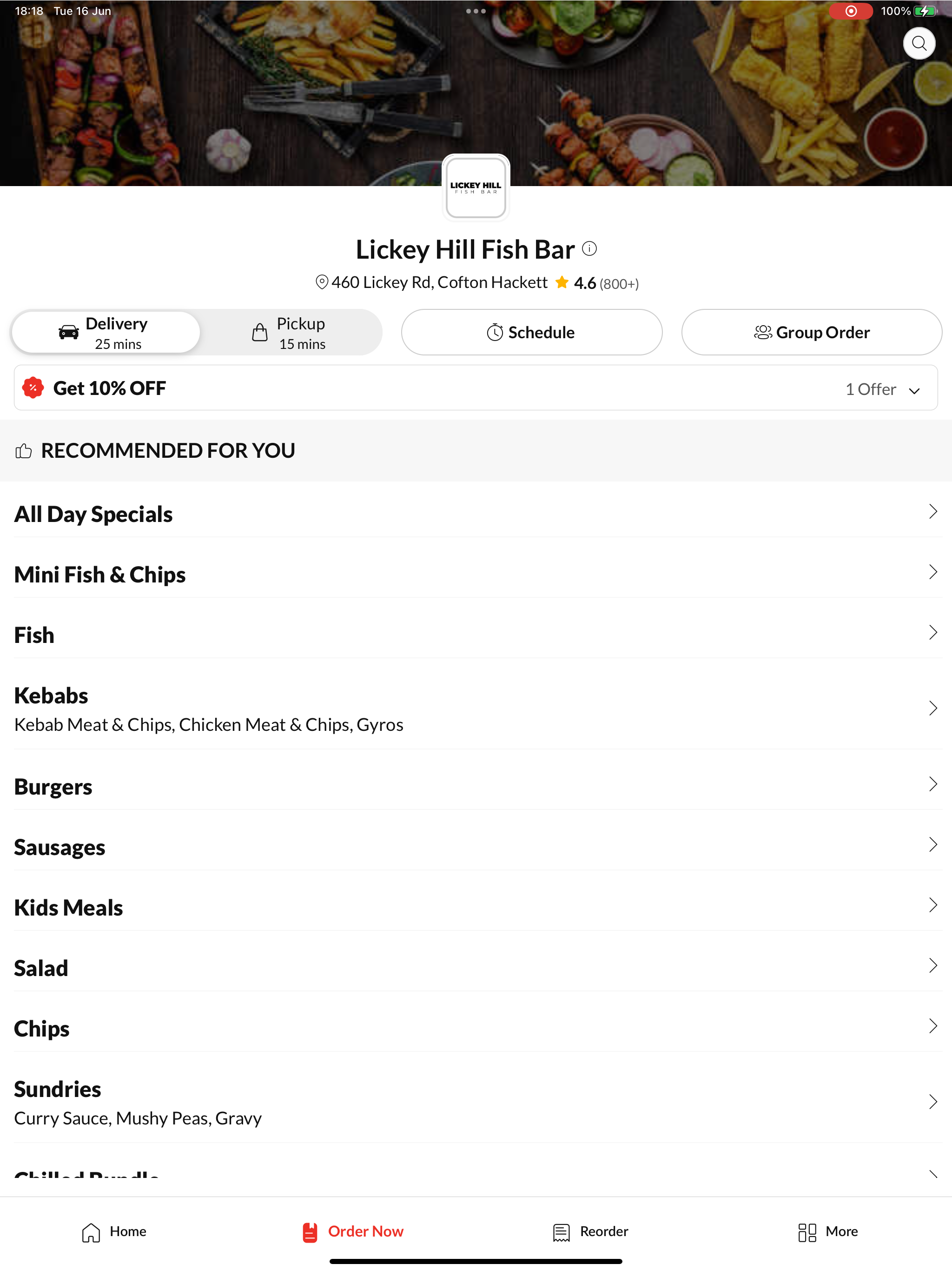 Lickey Hill Fish Bar. screenshot 6