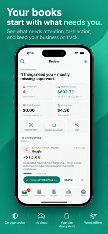 Offline AI Accountant Screenshot 1 of 7
